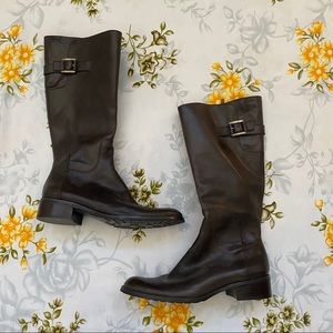 Vintage Nine West Size 7 Leather Boots